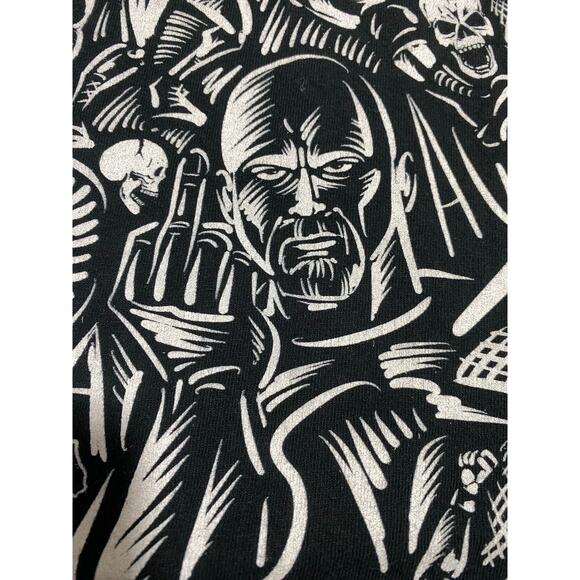 Stone Cold Steve Austin WWE King of Attitude Black T Shirt Size 3XL - Picture 8 of 10